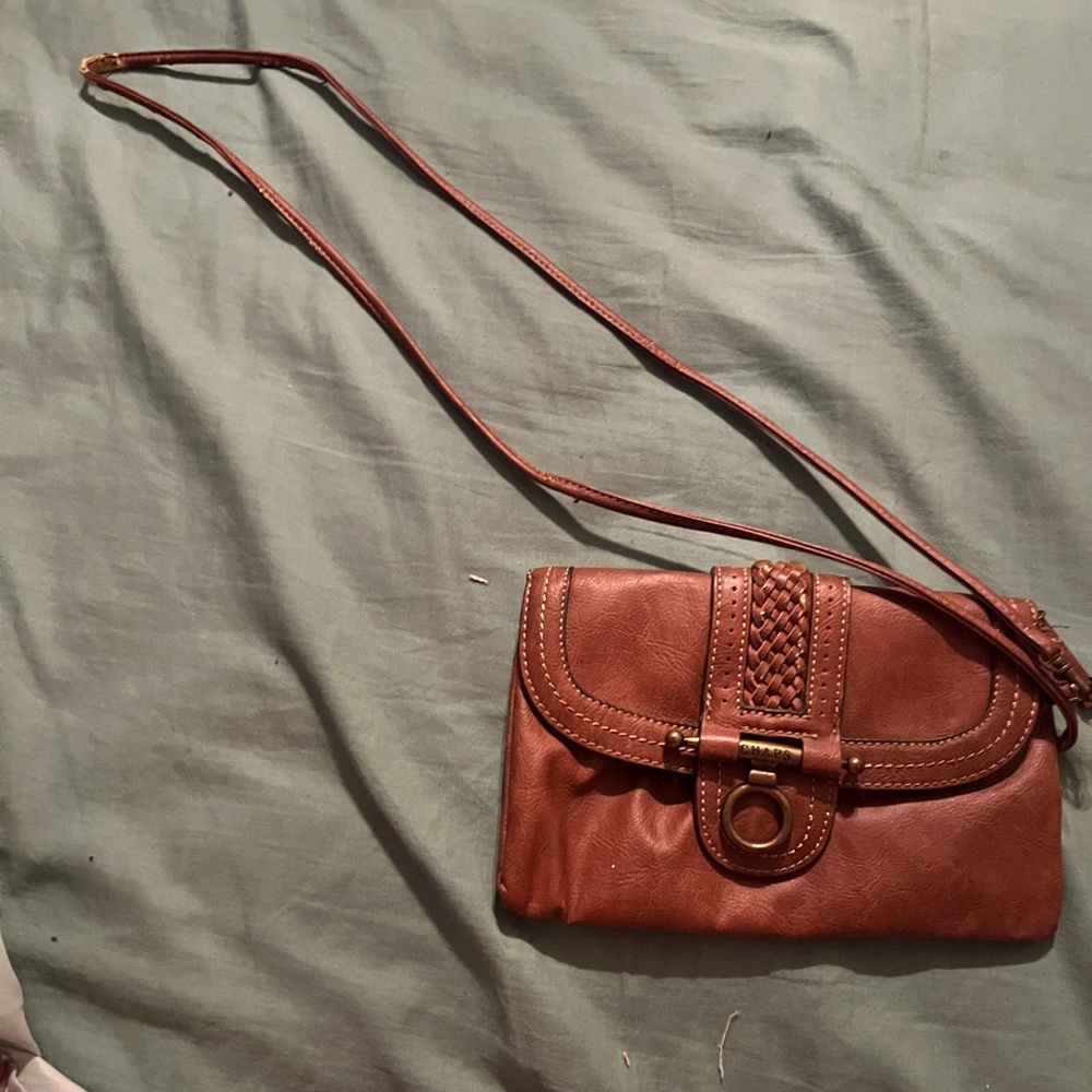 Chap leather bag